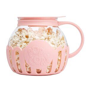 Giftable! Paris Hilton Microwave Popcorn Popper, Dishwasher Safe, 3.3-Quart New